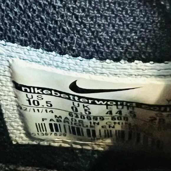 2014 PreOwned Nike Lil Penny Posite University Red Black Men Shoes - Picture 12 of 16